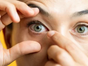 Feeling an Eyelash in My Eye
