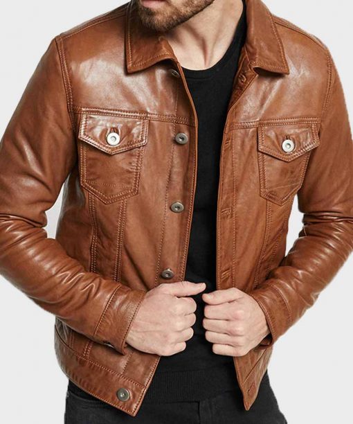 Brown Leather Jacket