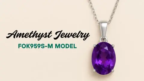 Amethyst Jewelry - Fok959S-M Model